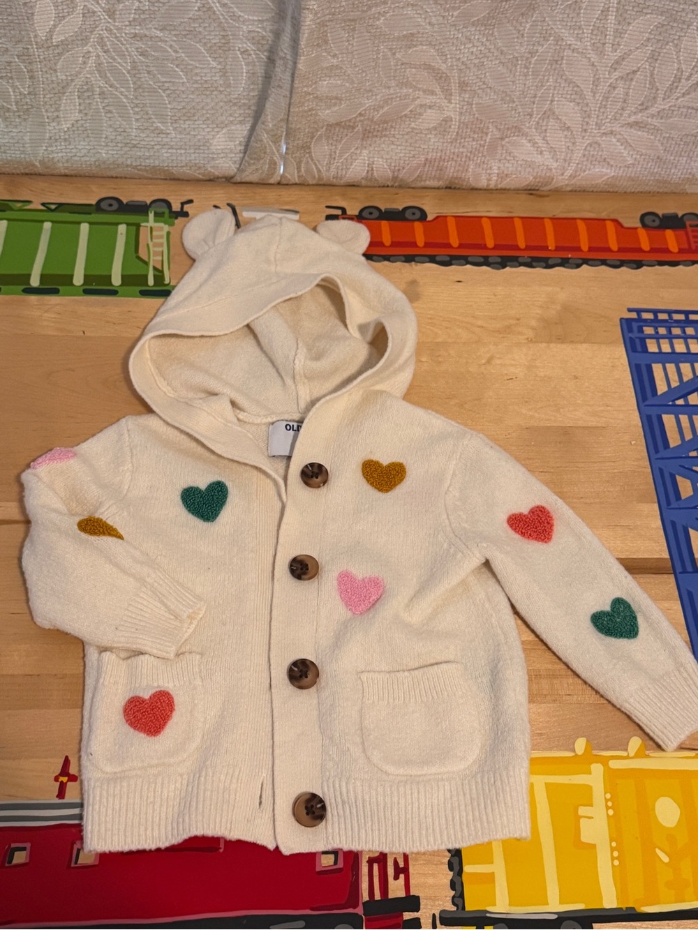 6-12M Baby Girl Hoodie